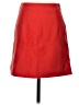 J.Crew 100% Polyester Solid Red Formal Skirt Size 0 - photo 1