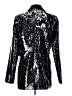 Bagatelle 100% Polyester Silver Blazer Size XS - photo 2
