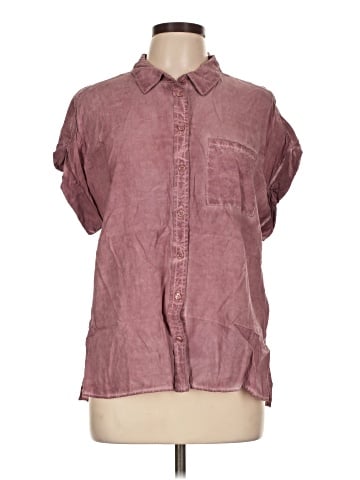 Velvet Heart Short Sleeve Button-Down Shirt (view 1)
