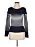 Babaton Stripes Blue Pullover Sweater Size L - photo 1