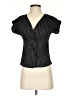 Unbranded Black Short Sleeve Blouse Size XS - photo 1