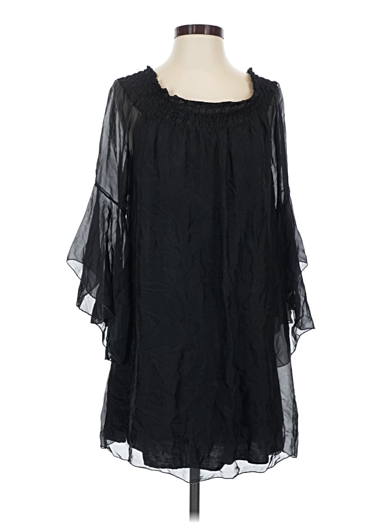 Pre-owned Sofia Casual Dress In Black
