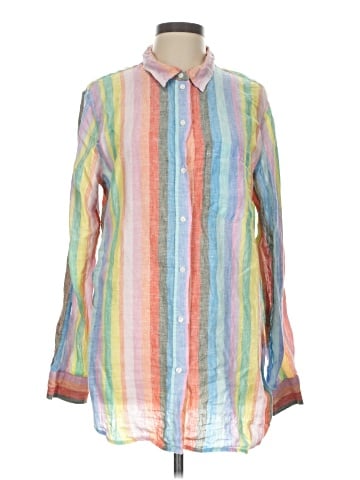 Gap Long Sleeve Button-Down Shirt (view 1)