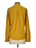H&M 100% Polyester Yellow Long Sleeve Blouse Size 0 - photo 2