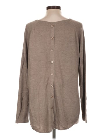 Joan Vass Pullover Sweater (view 2)