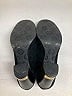 Tory Burch 100% Leather Black Heels Size 7 1/2 - photo 5
