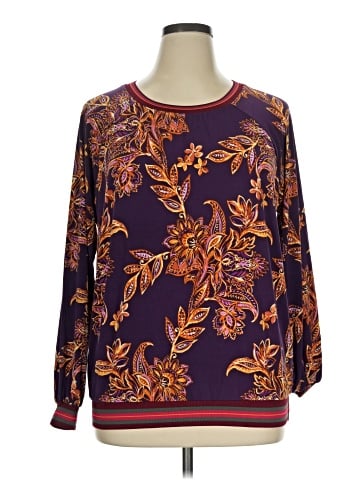 IMAN Long Sleeve Blouse (view 1)