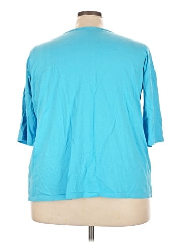 Woman Within 3/4 Sleeve Blouse (view 2)