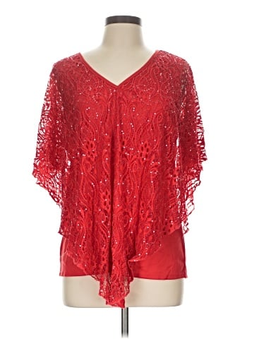 Brittany Black 3/4 Sleeve Blouse (view 1)