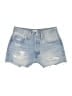 Levi's 100% Cotton Blue Denim Shorts Size 26 waist - photo 1