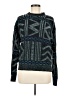 Expressions Chevron-herringbone Teal Pullover Sweater Size M (estimated) - photo 1