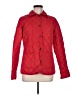Saint James 100% Polyamide Argyle Red Jacket Size 6 - photo 1