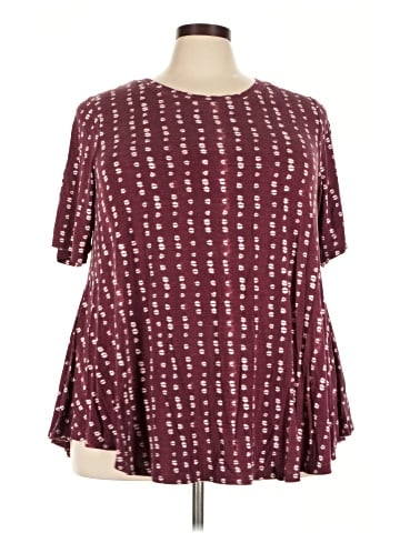 Lane Bryant 3/4 Sleeve T-Shirt (view 1)
