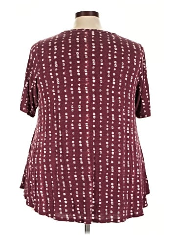 Lane Bryant 3/4 Sleeve T-Shirt (view 2)