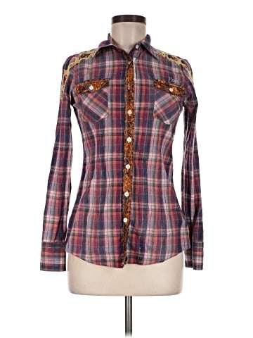 Roar Long Sleeve Button-Down Shirt (view 1)
