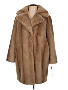 Donna Karan New York Faux Fur Jacket (view 1)