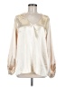 Mazik Ivory Long Sleeve Blouse Size M - photo 1