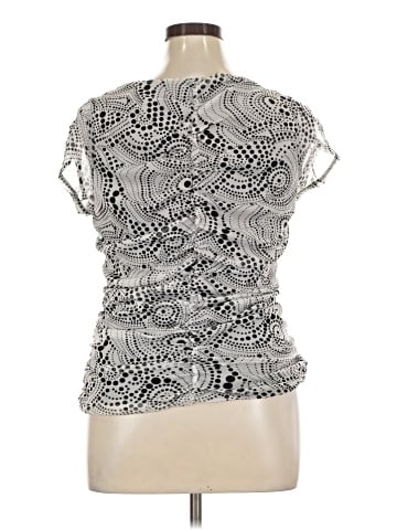 For Cynthia Short Sleeve Blouse (view 2)
