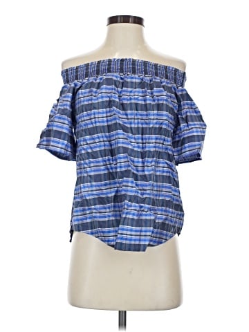 J.Crew Collection Short Sleeve Silk Top (view 1)