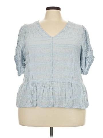 Bobeau Short Sleeve Blouse (view 1)