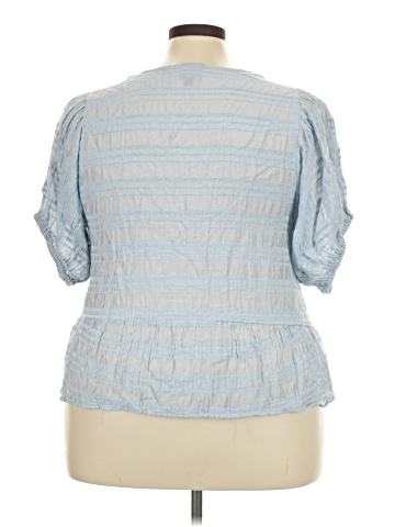 Bobeau Short Sleeve Blouse (view 2)