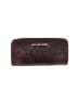 MICHAEL Michael Kors 100% Leather Graphic Brown Burgundy Wallet One size - photo 1