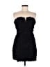 Forever 21 100% Polyester Black Cocktail Dress Size M - photo 1