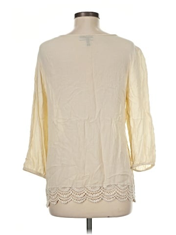 Allison Brittney 3/4 Sleeve Blouse (view 2)