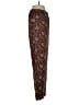 J.Crew Collection 100% Silk Paisley Brown Silk Pants Size 2 - photo 4
