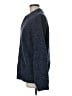 L.L.Bean 100% Lambswool Tweed Blue Wool Pullover Sweater Size M - photo 5