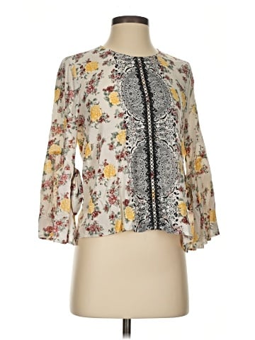 Moon River 3/4 Sleeve Blouse (view 1)