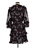 CeCe 100% Polyester Floral Black Cocktail Dress Size M - photo 2