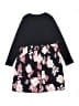Unbranded 100% Polyester Floral Black Dress Size 150 cm / US 12 - photo 2