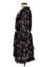 CeCe 100% Polyester Floral Black Cocktail Dress Size M - photo 5