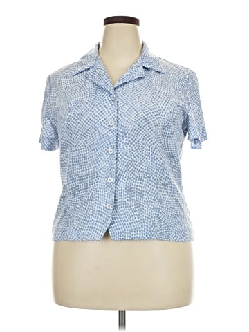 Joan Leslie Short Sleeve Blouse (view 1)