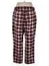 J.Crew Plaid Red Wool Pants Size 18 - photo 2