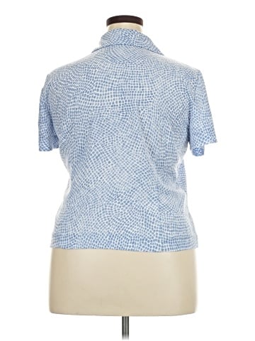 Joan Leslie Short Sleeve Blouse (view 2)