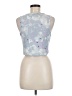 Wildfox Blue Sleeveless Top Size Med (2 or M) - photo 2
