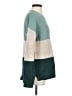 dip Color Block Teal Pullover Sweater Size S - photo 4