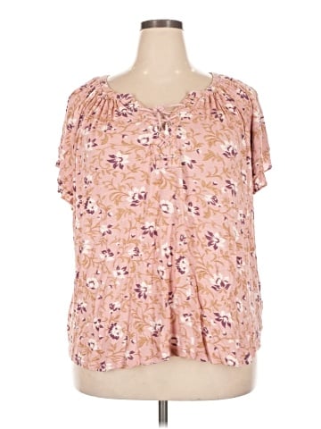 Chaps Short Sleeve Henley (view 1)