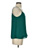 Mango 100% Polyester Teal Sleeveless Blouse Size XS - photo 4