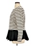 Pleione Stripes Ivory Pullover Sweater Size XL - photo 5