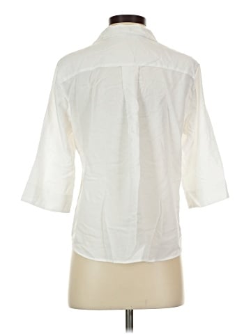 Uniqlo 3/4 Sleeve Button-Down Shirt (view 2)