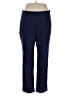 JM Collection Solid Blue Active Pants Size XL - photo 1