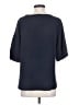 Ann Taylor 100% Polyester Blue Short Sleeve Top Size S - photo 2