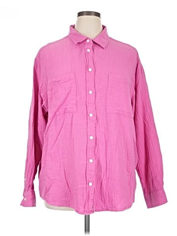 Gap Long Sleeve Button-Down Shirt (view 1)