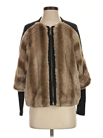Tibi Faux Fur Jacket (view 1)