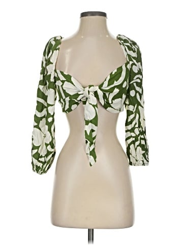 Faithfull the Brand 3/4 Sleeve Blouse (view 1)