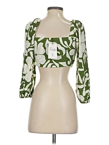 Faithfull the Brand 3/4 Sleeve Blouse (view 2)