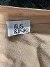 Iris & Ink Solid Tan Long Sleeve Blouse Size 2 - photo 7